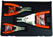 3 Pc. Tools Snap Ring Plier Kit - Exact Tool & Supply