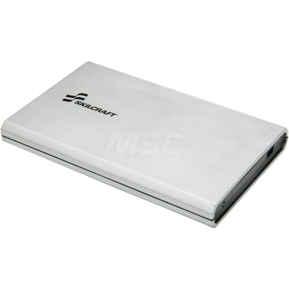 Ability One - Office Machine Supplies & Accessories; Detailed Product Description: Computer Drives-External Hard Drive ; Color: Sliver - Exact Tool & Supply