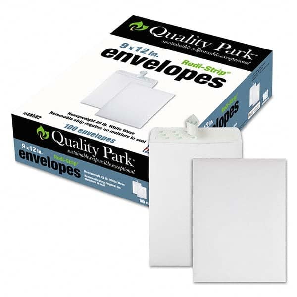 Quality Park - Mailers, Sheets & Envelopes Type: Catalog Envelope Style: Peel-Off Self-Seal - Exact Tool & Supply
