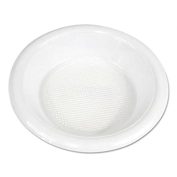 Boardwalk - Hi-Impact Plastic Dinnerware, Bowl, 10-12 oz, White, 1000/Carton - Exact Tool & Supply