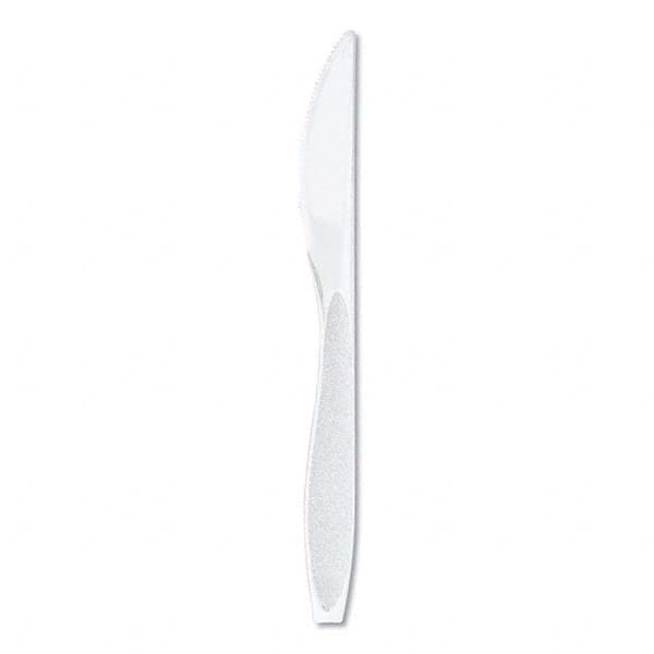 DART - Impress Heavyweight Full-Length Polystyrene Cutlery, Knife, White, 1000/Carton - Exact Tool & Supply