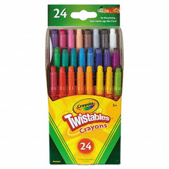 Crayola - Markers & Paintsticks Type: All Purpose Wax Crayon Color: Assorted - Exact Tool & Supply