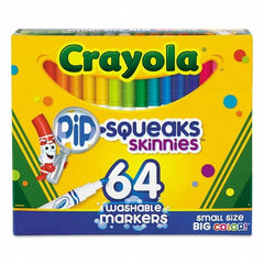 Crayola - Markers & Paintsticks Type: Washable Marker Color: Assorted - Exact Tool & Supply