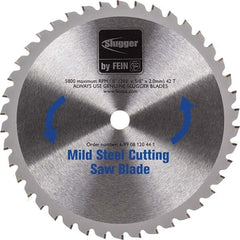 Fein - Wet & Dry-Cut Saw Blades Blade Diameter (Inch): 8 Blade Material: Carbide-Tipped - Exact Tool & Supply