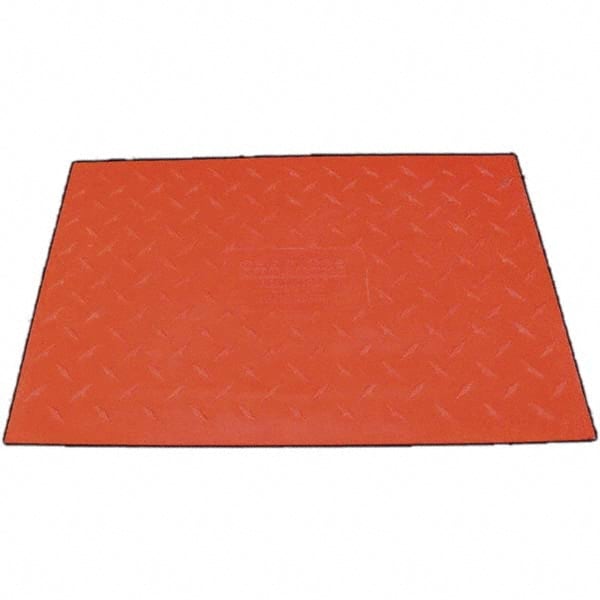 Checkers - On Floor Cable Covers Cover Material: Polyurethane Number of Channels: 1 - Exact Tool & Supply