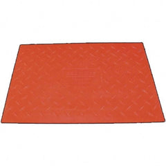 Checkers - On Floor Cable Covers Cover Material: Polyurethane Number of Channels: 1 - Exact Tool & Supply