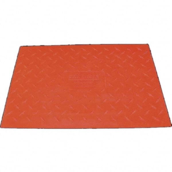 Checkers - On Floor Cable Covers Cover Material: Polyurethane Number of Channels: 1 - Exact Tool & Supply