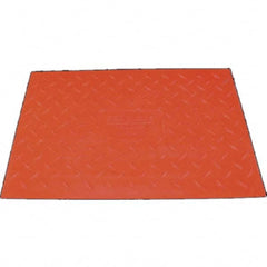 Checkers - On Floor Cable Covers Cover Material: Polyurethane Number of Channels: 1 - Exact Tool & Supply