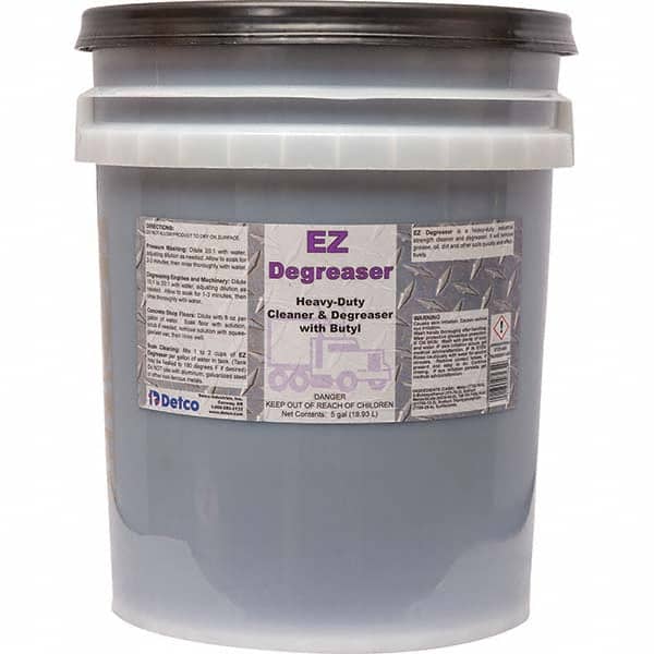 Detco - Automotive Cleaners & Degreaser Type: Cleaner/Degreaser Container Size: 5 Gal. - Exact Tool & Supply