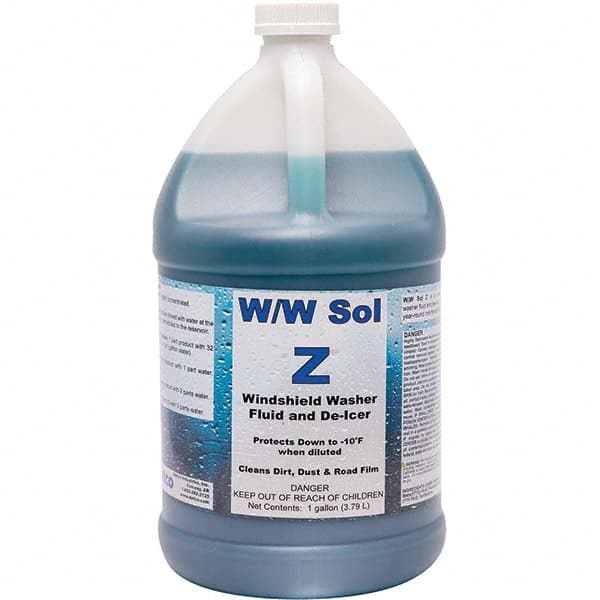 Detco - Automotive Cleaners & Degreaser Type: Windshield Washer Fluid Container Size: 1 Gal. - Exact Tool & Supply