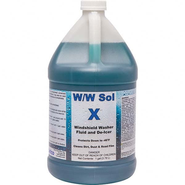 Detco - Automotive Cleaners & Degreaser Type: Windshield Washer Fluid Container Size: 1 Gal. - Exact Tool & Supply