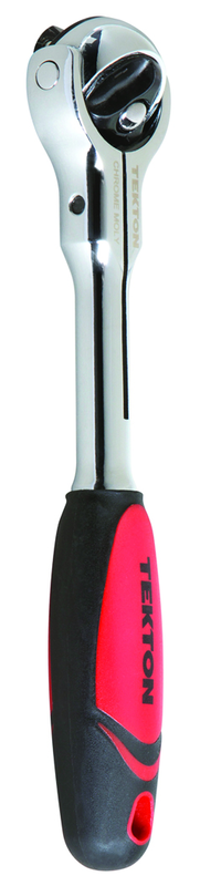6" OAL - 1/4" Drive Swivel Head Ratchet - Exact Tool & Supply