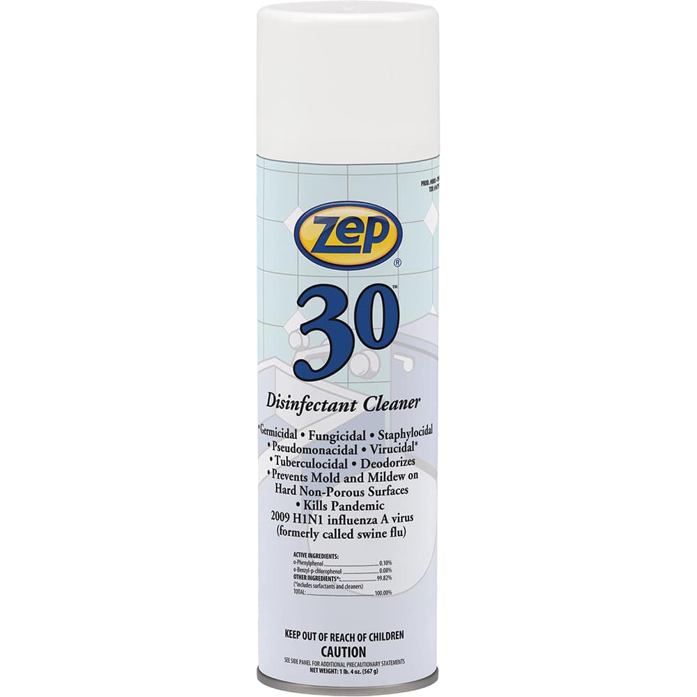 ZEP - All-Purpose Cleaners & Degreasers; Type: All-Purpose Cleaner ; Container Type: Aerosol Can ; Container Size: 20 oz. ; Scent: Pleasant ; Form: Aerosol ; Material Application: Hard, Nonporous Surfaces - Exact Tool & Supply