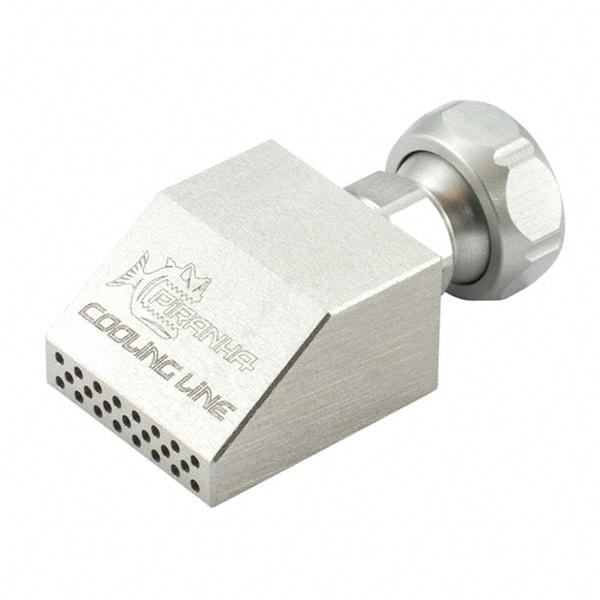 Piranha Cooling Line - Coolant Hose Nozzles Type: High-Pressure Nozzle Nozzle Type: Flat - Exact Tool & Supply