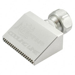 Piranha Cooling Line - Coolant Hose Nozzles Type: High-Pressure Nozzle Nozzle Type: Flat - Exact Tool & Supply