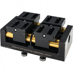 Piranha Clamp - Vise Jaw Sets Jaw Width (mm): 50.00 Set Type: Standard - Exact Tool & Supply