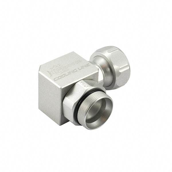 Piranha Cooling Line - Coolant Hose Elbows, Fittings & Reducers Type: Elbow For Use With: Mist Coolant Systems - Exact Tool & Supply