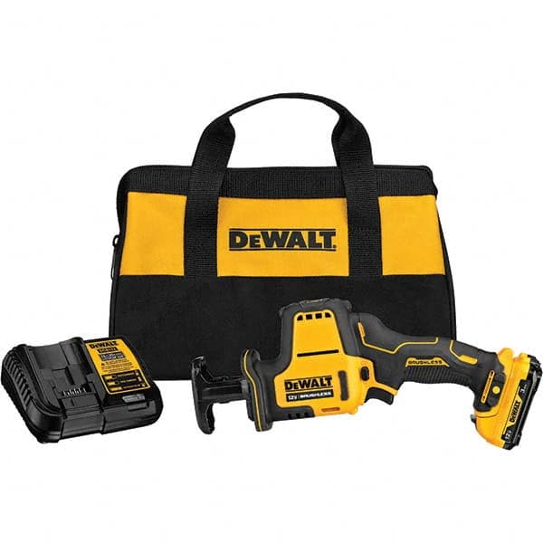 DeWALT - Cordless Reciprocating Saws Voltage: 12.0 Battery Chemistry: Lithium-Ion - Exact Tool & Supply