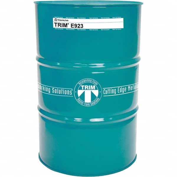 Master Fluid Solutions - TRIM E923 54 Gal Drum Cutting, Drilling, Sawing, Grinding, Tapping & Turning Fluid - Exact Tool & Supply
