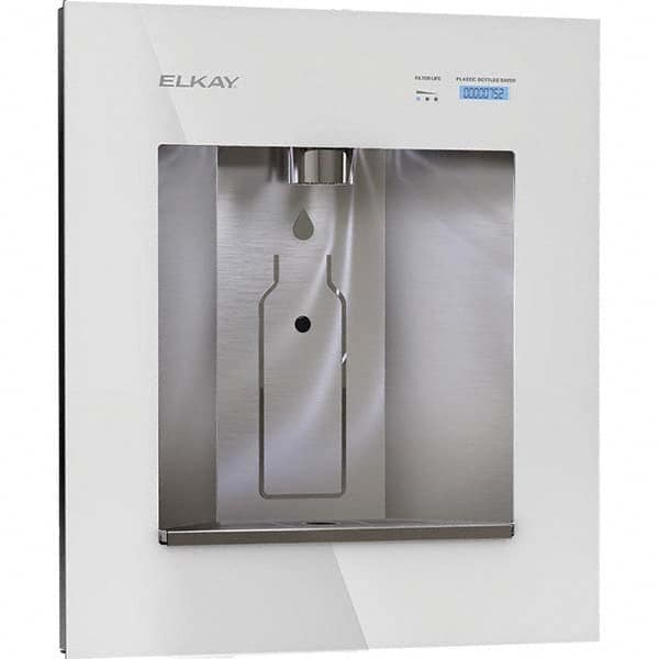 ELKAY - Water Coolers & Fountains Type: In Wall Recessed Style: Bottle Filling - Exact Tool & Supply