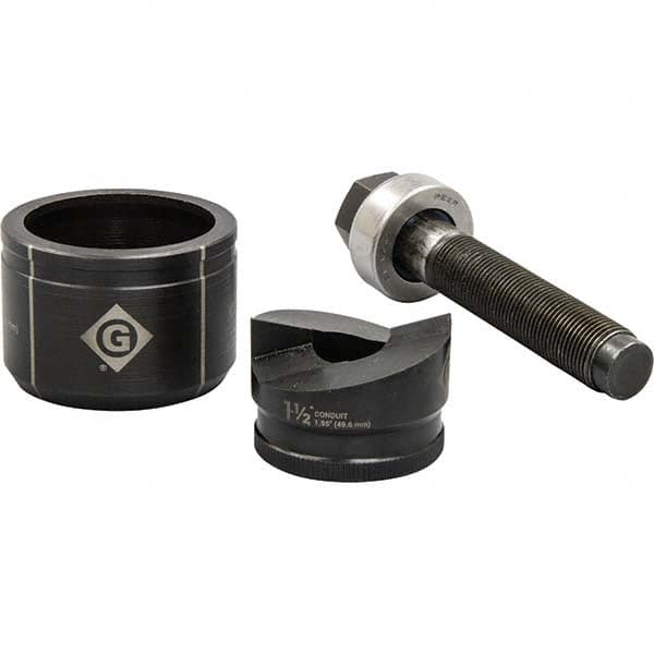 Greenlee - Complete Punch Units Punch Shape: Round Punch Type: Knockout - Exact Tool & Supply