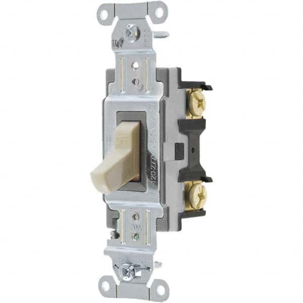 Bryant Electric - Wall & Dimmer Light Switches Switch Type: NonDimmer Switch Operation: Toggle - Exact Tool & Supply