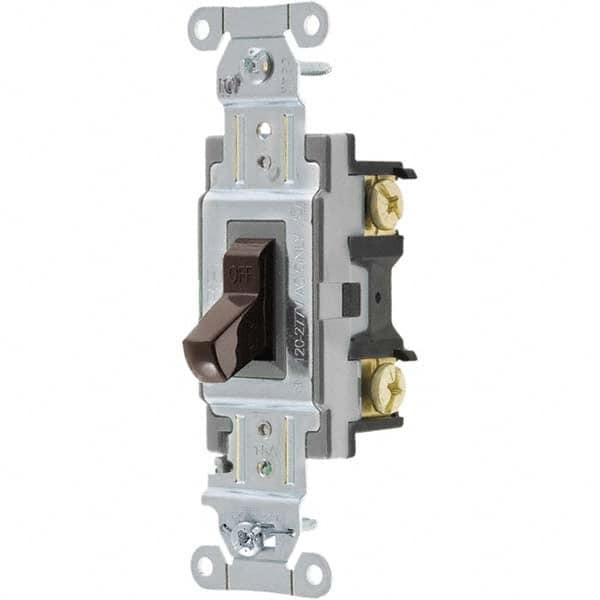 Bryant Electric - Wall & Dimmer Light Switches Switch Type: NonDimmer Switch Operation: Toggle - Exact Tool & Supply