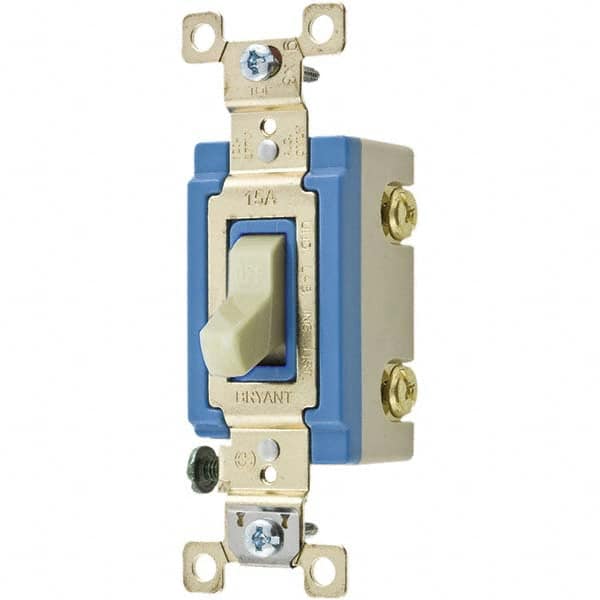 Bryant Electric - Wall & Dimmer Light Switches Switch Type: NonDimmer Switch Operation: Toggle - Exact Tool & Supply