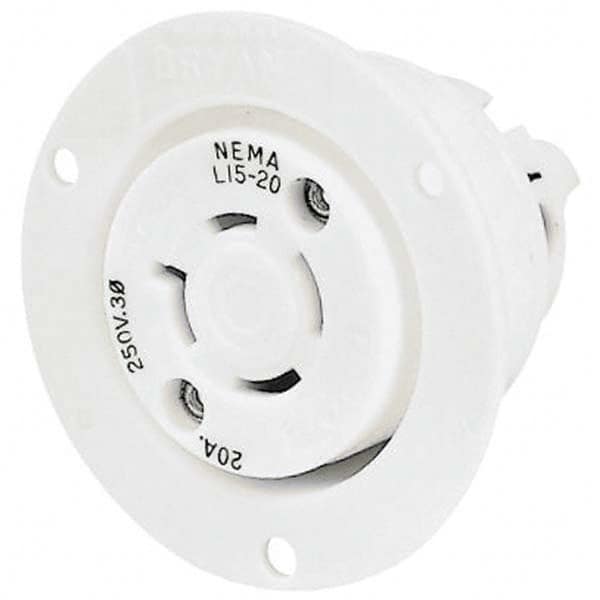 Bryant Electric - Twist Lock Receptacles Receptacle/Part Type: Receptacle Gender: Female - Exact Tool & Supply