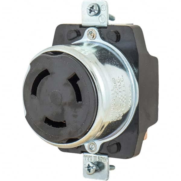 Bryant Electric - Twist Lock Receptacles Receptacle/Part Type: Receptacle Gender: Female - Exact Tool & Supply