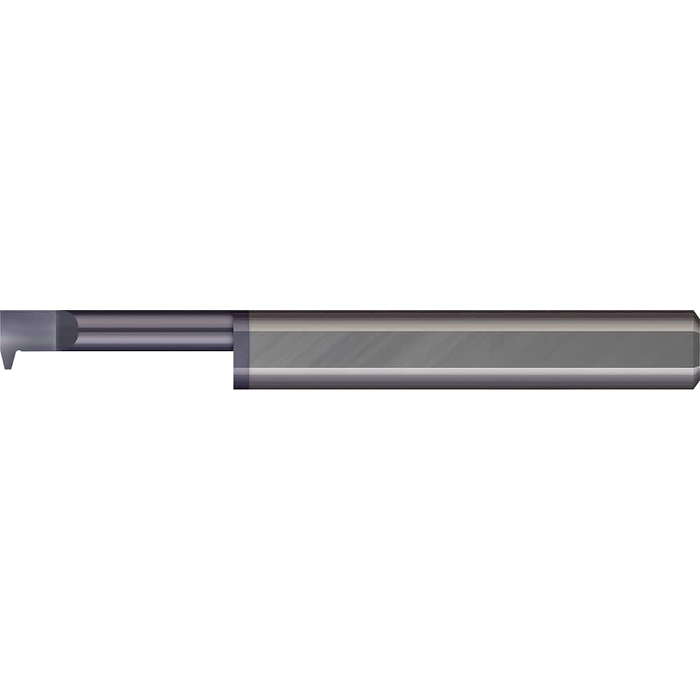 Micro 100 - Single Point Threading Tools; Thread Type: ACME Internal ; Material: Solid Carbide ; Profile Angle: 29 ; Threading Diameter (Decimal Inch): 0.2000 ; Cutting Depth (Decimal Inch): 0.7500 ; Maximum Threads Per Inch: 16 - Exact Tool & Supply