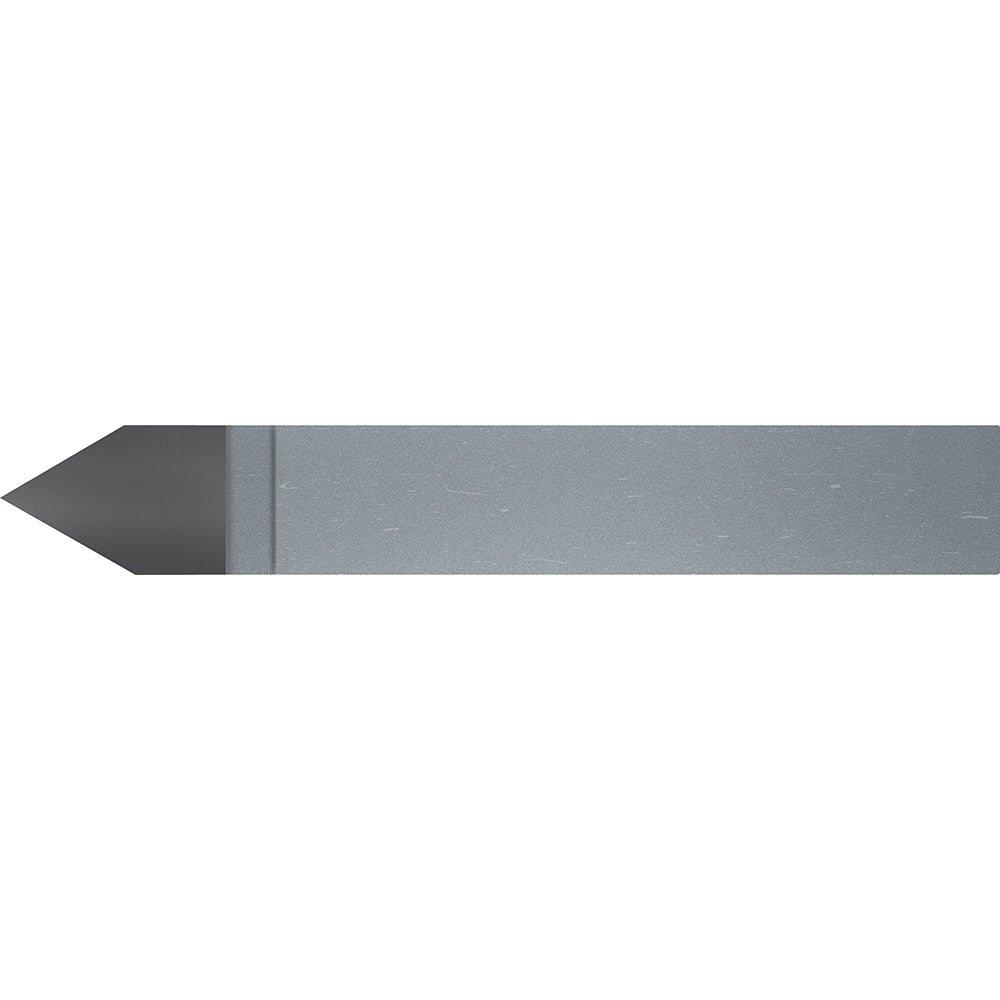 Micro 100 - Single Point Threading Tools; Thread Type: External ; Material: Brazed Solid Carbide ; Profile Angle: 60 ; Shank Diameter (Inch): 3/8 ; Finish/Coating: Uncoated ; Through Coolant: NonThrough Coolant - Exact Tool & Supply