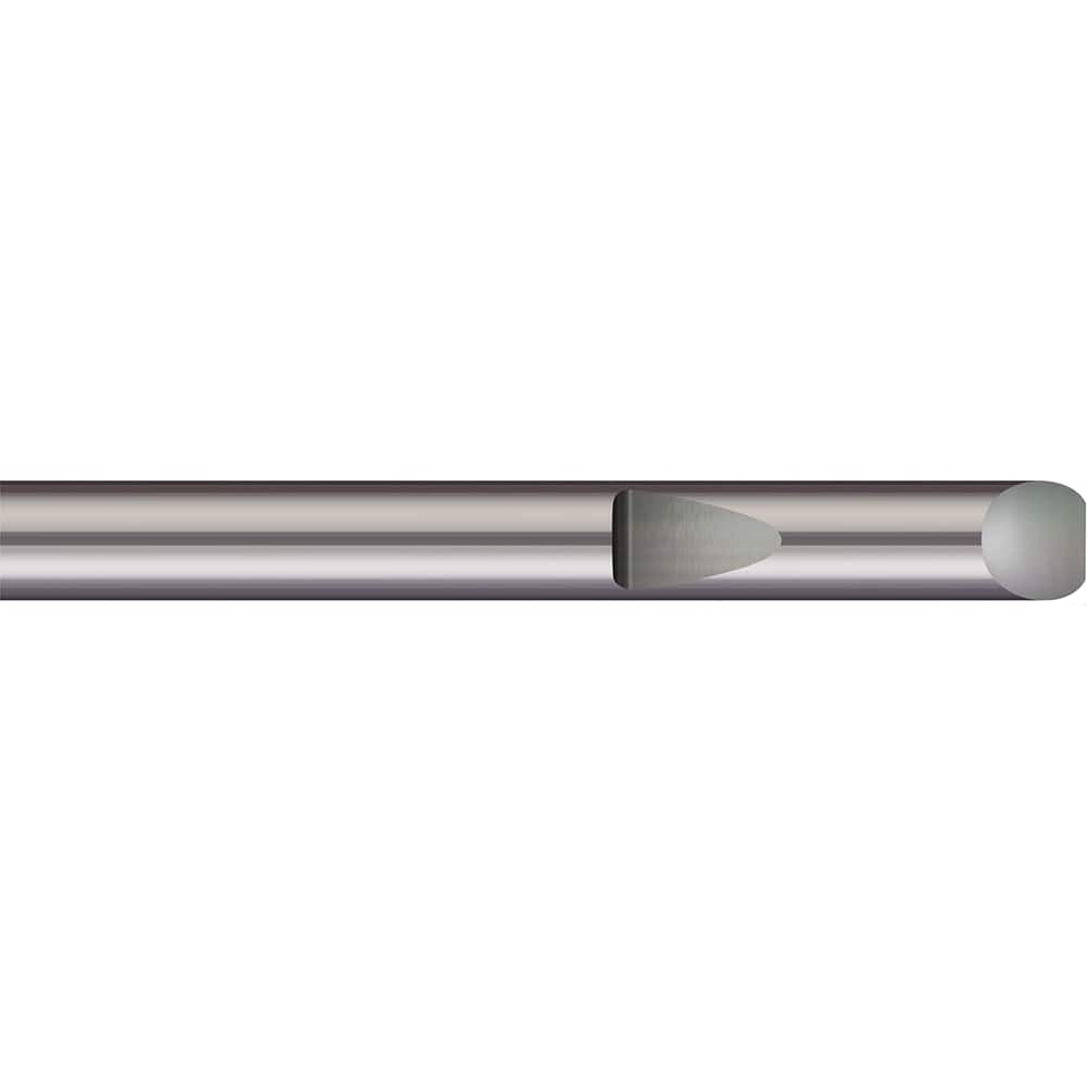 Micro 100 - Tool Bit Blanks; Material: Solid Carbide ; End Shape: Round ; Width/Diameter (Inch): 5/16 ; Overall Length (Inch): 3 - Exact Tool & Supply
