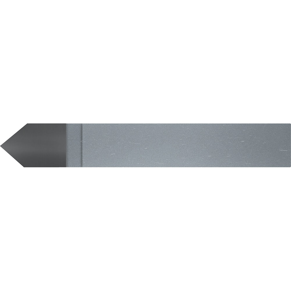 Micro 100 - Single-Point Tool Bits; Tip Material: Carbide ; Tool Bit Style: D ; Tool Bit Type: Forming ; Cutting Direction: Right Hand ; Shank Width/Diameter (Decimal Inch): 0.5000 ; Shank Width/Diameter (Inch): 1/2 - Exact Tool & Supply