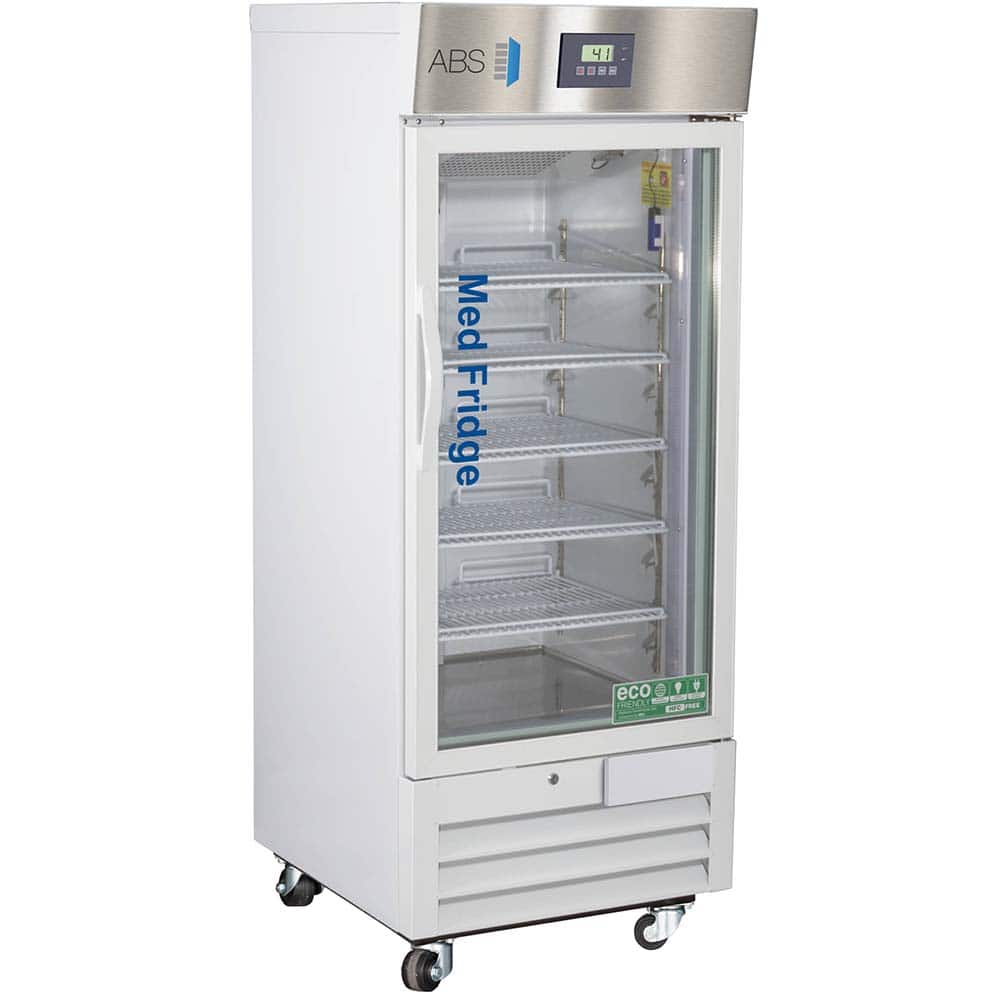American BioTech Supply - Laboratory Refrigerators and Freezers; Type: Pharmacy/Vaccine Refrigerator ; Volume Capacity: 12 Cu. Ft. ; Minimum Temperature (C): 2.00 ; Maximum Temperature (C): 8.00 ; Width (Inch): 25 ; Depth (Inch): 29-3/4 - Exact Tool & Supply