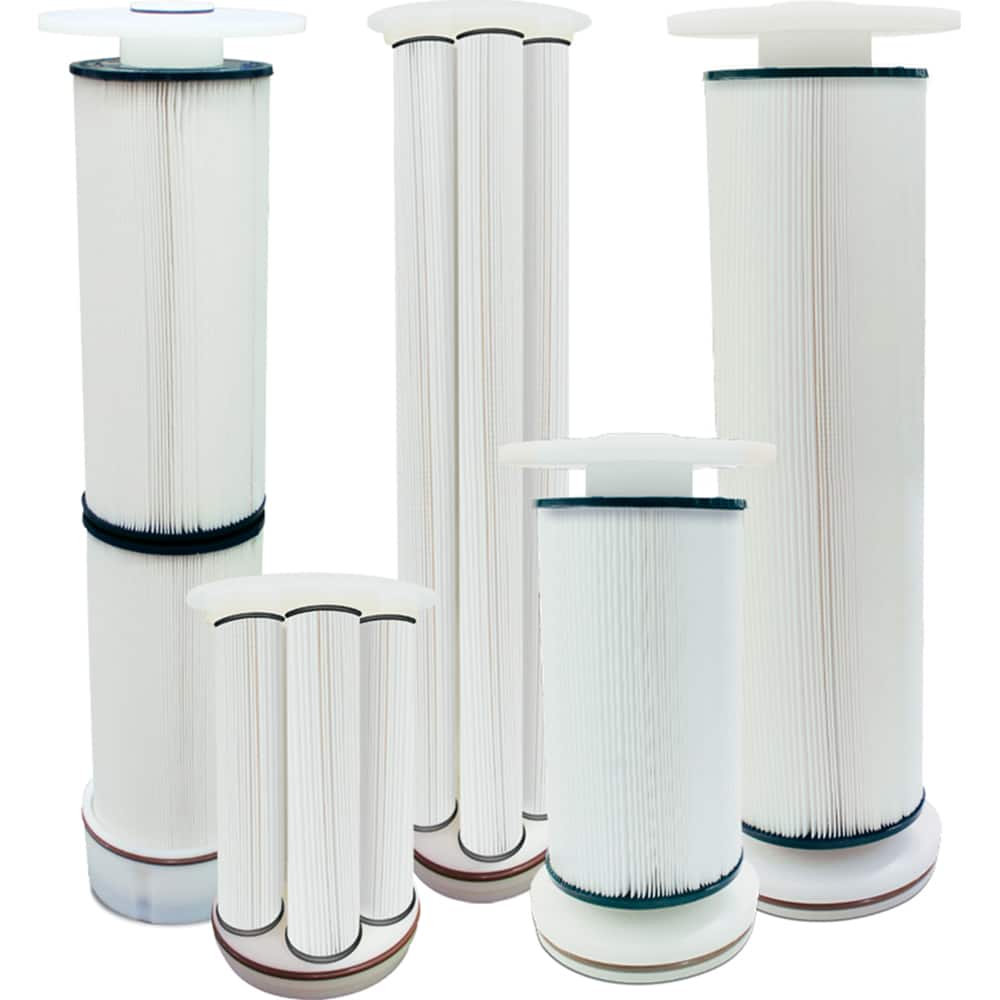 Hayward - Cartridge Filters; Style: Pleated ; Length (Inch): 30 ; Length (Decimal Inch): 30.0000 ; Outside Diameter (Decimal Inch): 7.7500 ; Outside Diameter (Inch): 7-3/4 ; Micron Rating: 0 - Exact Tool & Supply
