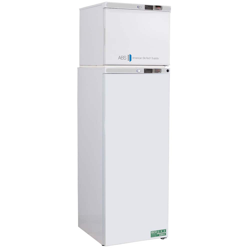 American BioTech Supply - Laboratory Refrigerators and Freezers; Type: Refrigerator & Freezer Combination ; Volume Capacity: 12 Cu. Ft. ; Minimum Temperature (C): -15.00 ; Maximum Temperature (C): 10.00 ; Width (Inch): 23-5/8 ; Depth (Inch): 26-1/2 - Exact Tool & Supply