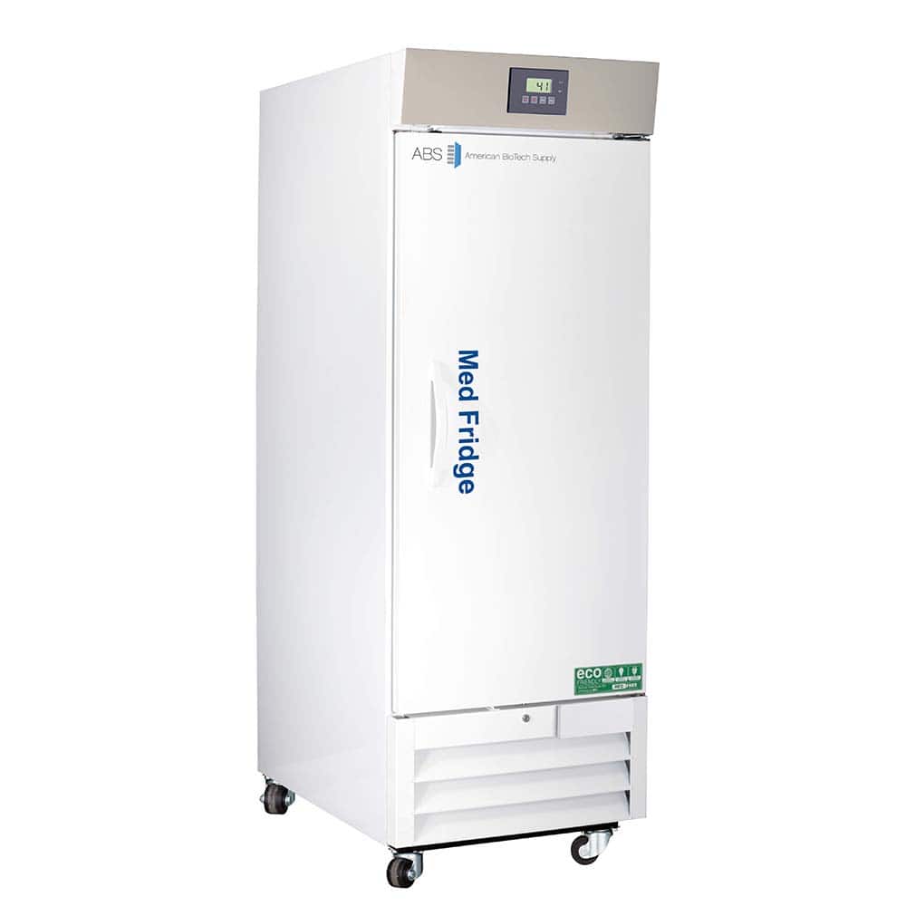 American BioTech Supply - Laboratory Refrigerators and Freezers; Type: Pharmacy/Vaccine Refrigerator ; Volume Capacity: 26 Cu. Ft. ; Minimum Temperature (C): 2.00 ; Maximum Temperature (C): 8.00 ; Width (Inch): 28-3/8 ; Depth (Inch): 36-1/2 - Exact Tool & Supply