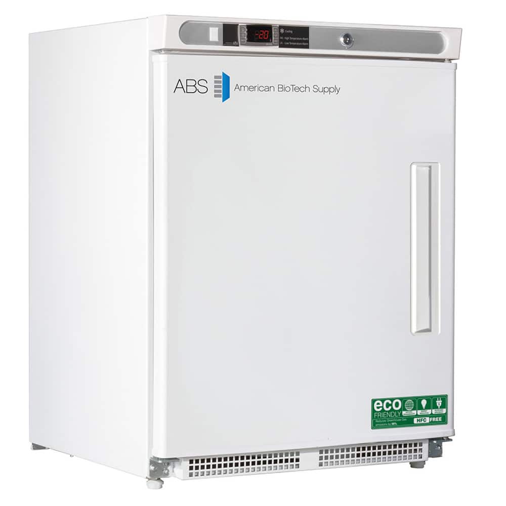 American BioTech Supply - Laboratory Refrigerators and Freezers; Type: Undercounter Built-In Freezer ; Volume Capacity: 4.2 Cu. Ft. ; Minimum Temperature (C): -15.00 ; Maximum Temperature (C): -25.00 ; Width (Inch): 23-3/4 ; Depth (Inch): 24-1/2 - Exact Tool & Supply