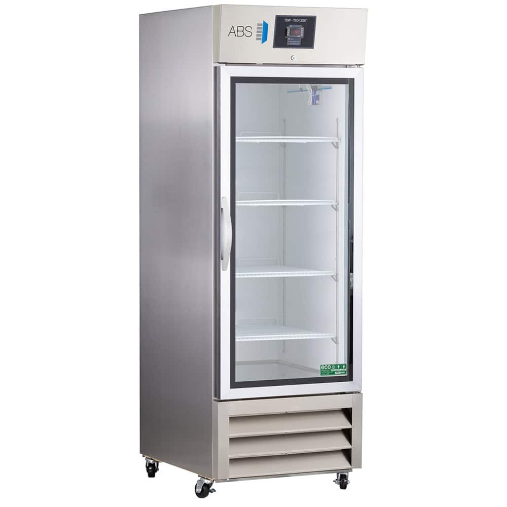 American BioTech Supply - Laboratory Refrigerators and Freezers; Type: Pharmacy Refrigerator ; Volume Capacity: 23 Cu. Ft. ; Minimum Temperature (C): 2.00 ; Maximum Temperature (C): 8.00 ; Width (Inch): 26-7/8 ; Depth (Inch): 35-3/4 - Exact Tool & Supply
