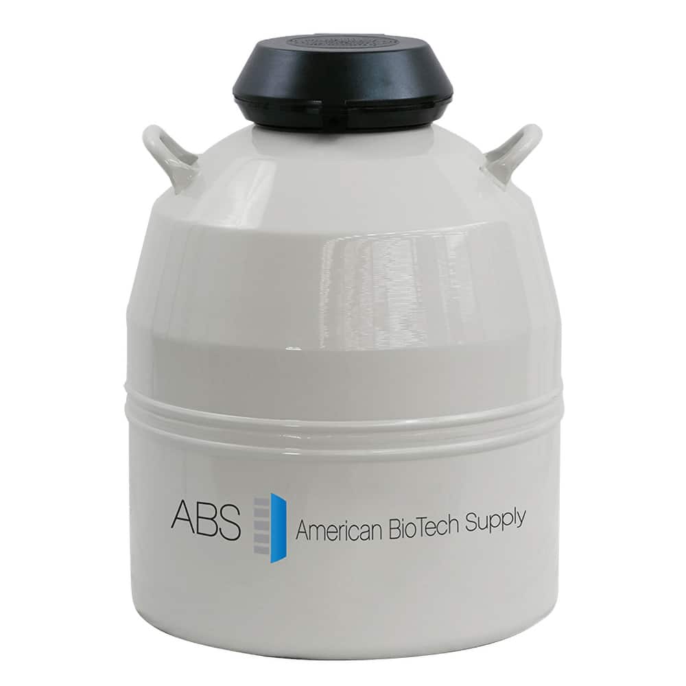 American BioTech Supply - Drums & Tanks; Product Type: Manual Fill Cryogenic Tank ; Volume Capacity Range: Smaller than 20 Gal. ; Material Family: Aluminum ; Height (Inch): 26-1/2 ; Diameter/Width (Inch): 20 ; Shape: Round - Exact Tool & Supply