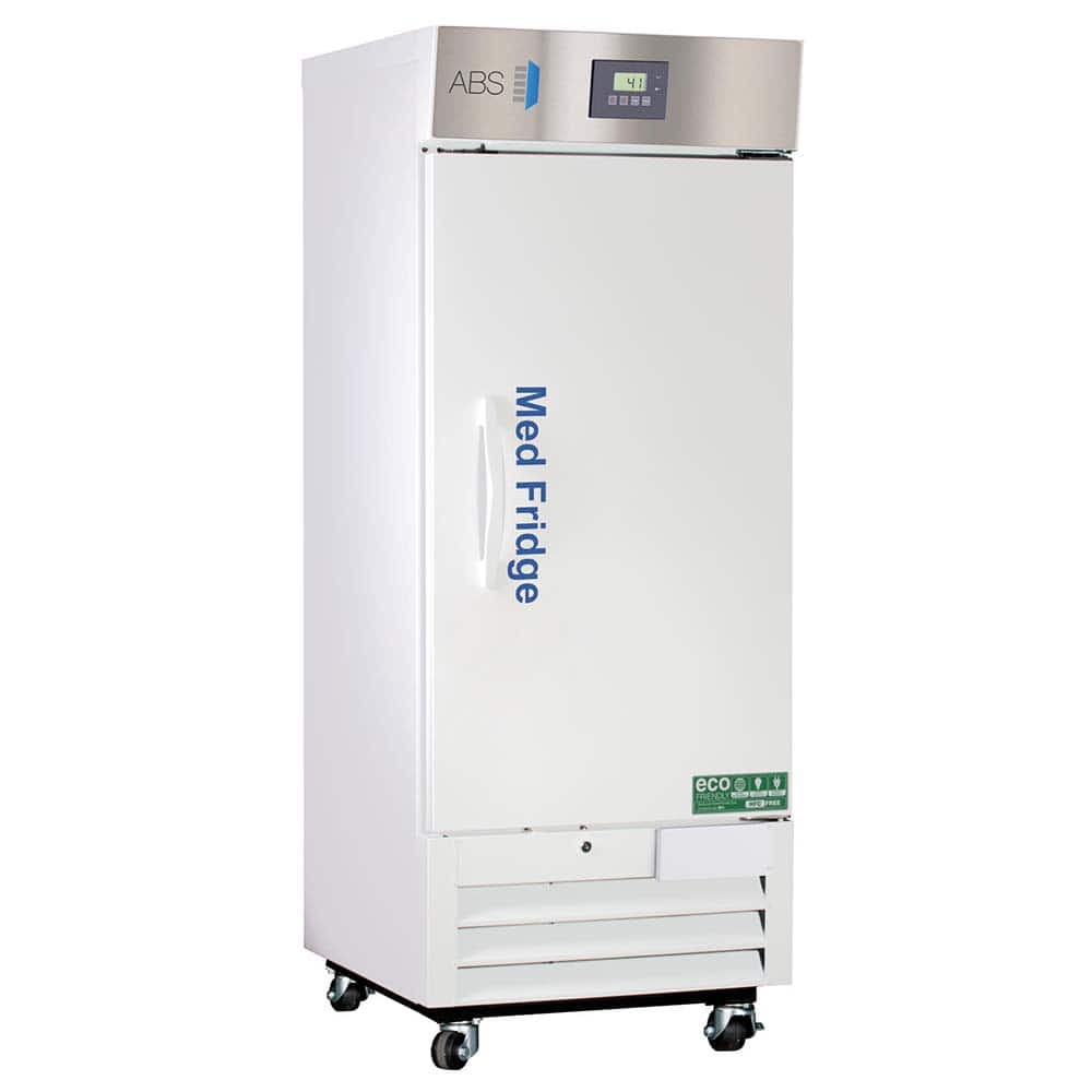 American BioTech Supply - Laboratory Refrigerators and Freezers; Type: Pharmacy/Vaccine Refrigerator ; Volume Capacity: 12 Cu. Ft. ; Minimum Temperature (C): 2.00 ; Maximum Temperature (C): 8.00 ; Width (Inch): 25 ; Depth (Inch): 29-3/4 - Exact Tool & Supply