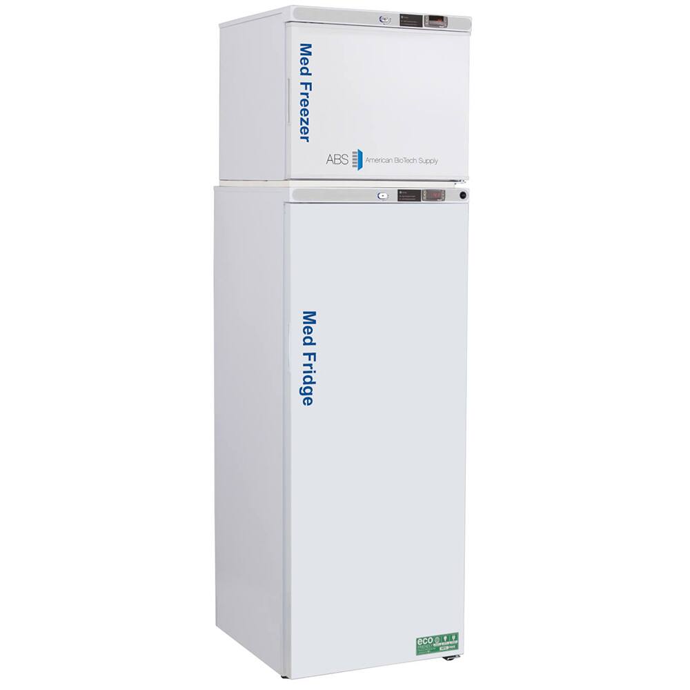 American BioTech Supply - Laboratory Refrigerators and Freezers; Type: Pharmacy/Vaccine Refrigerator & Freezer Combination ; Volume Capacity: 12 Cu. Ft. ; Minimum Temperature (C): -15.00 ; Maximum Temperature (C): 8.00 ; Width (Inch): 23-3/4 ; Depth (Inc - Exact Tool & Supply