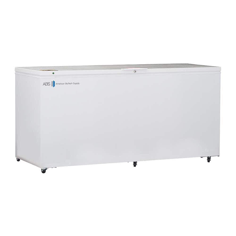 American BioTech Supply - Laboratory Refrigerators and Freezers; Type: Laboratory Chest Freezer ; Volume Capacity: 20 Cu. Ft. ; Minimum Temperature (C): -15.00 ; Maximum Temperature (C): -25.00 ; Width (Inch): 74-3/8 ; Depth (Inch): 29-1/2 - Exact Tool & Supply