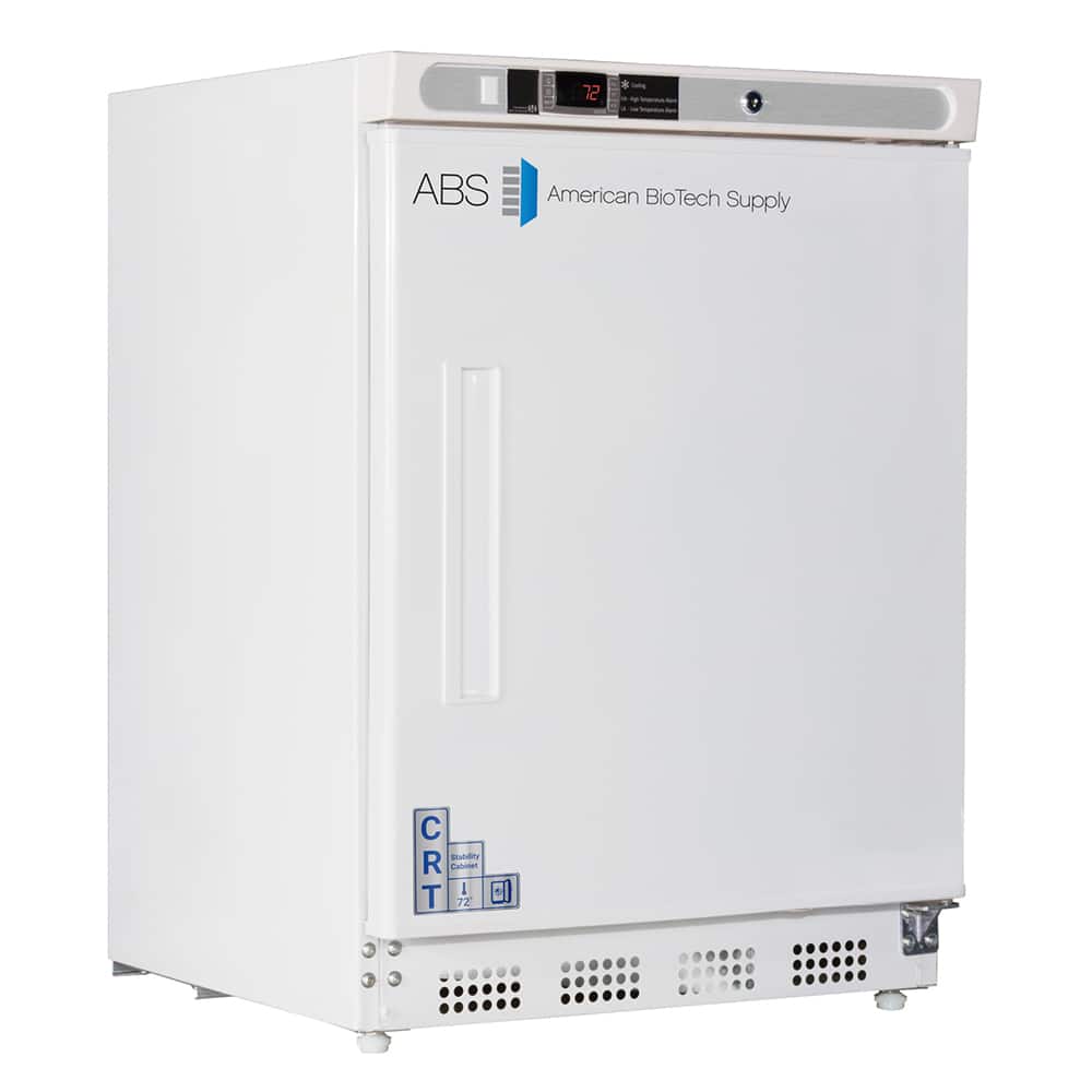 American BioTech Supply - Laboratory Refrigerators and Freezers; Type: Controlled Room Temperature Cabinet ; Volume Capacity: 4.6 Cu. Ft. ; Minimum Temperature (C): 20.00 ; Maximum Temperature (C): 25.00 ; Width (Inch): 23-3/4 ; Depth (Inch): 25-1/2 - Exact Tool & Supply