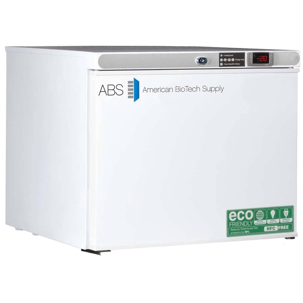 American BioTech Supply - Laboratory Refrigerators and Freezers; Type: Countertop Freestanding Freezer ; Volume Capacity: 1.7 Cu. Ft. ; Minimum Temperature (C): -15.00 ; Maximum Temperature (C): -25.00 ; Width (Inch): 23-3/4 ; Depth (Inch): 24 - Exact Tool & Supply