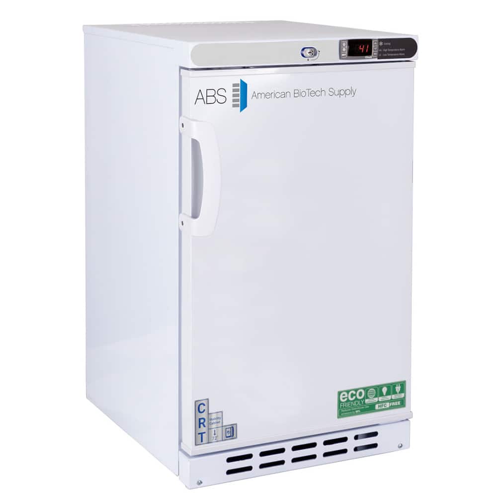 American BioTech Supply - Laboratory Refrigerators and Freezers; Type: Controlled Room Temperature Cabinet ; Volume Capacity: 2.5 Cu. Ft. ; Minimum Temperature (C): 20.00 ; Maximum Temperature (C): 25.00 ; Width (Inch): 17-3/4 ; Depth (Inch): 22-3/4 - Exact Tool & Supply