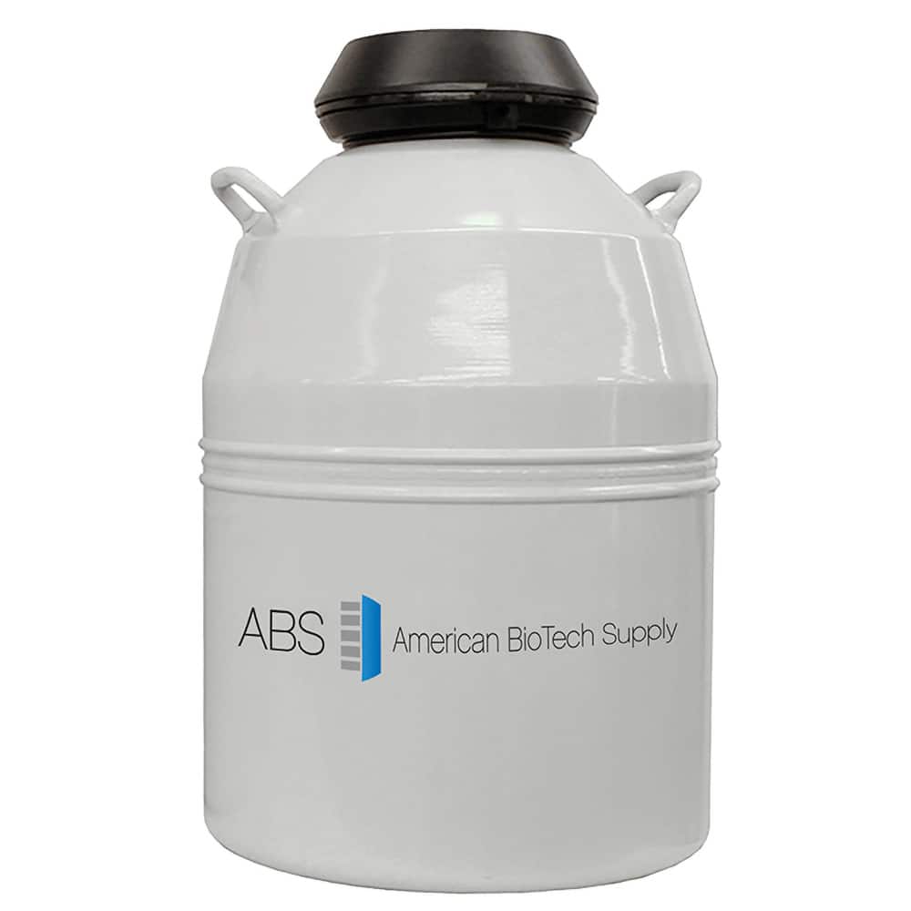 American BioTech Supply - Drums & Tanks; Product Type: Manual Fill Cryogenic Tank ; Volume Capacity Range: Smaller than 20 Gal. ; Material Family: Aluminum ; Height (Inch): 26 ; Diameter/Width (Decimal Inch): 18.2010 ; Diameter/Width (Inch): 14-1/2 - Exact Tool & Supply