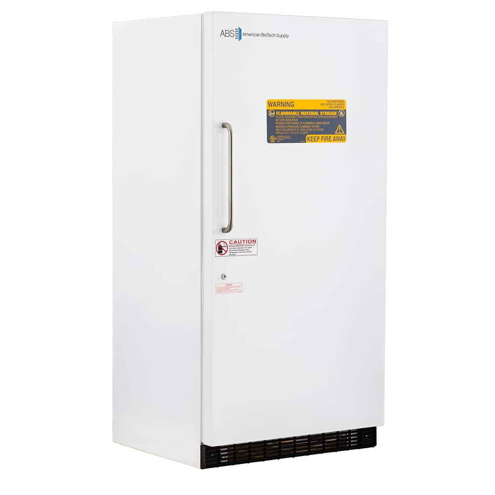 American BioTech Supply - Laboratory Refrigerators and Freezers; Type: Flammable Storage Refrigerator/Freezer Combination ; Volume Capacity: 30 Cu. Ft. ; Minimum Temperature (C): -15.00 ; Maximum Temperature (C): 10.00 ; Width (Inch): 35-3/4 ; Depth (Inc - Exact Tool & Supply