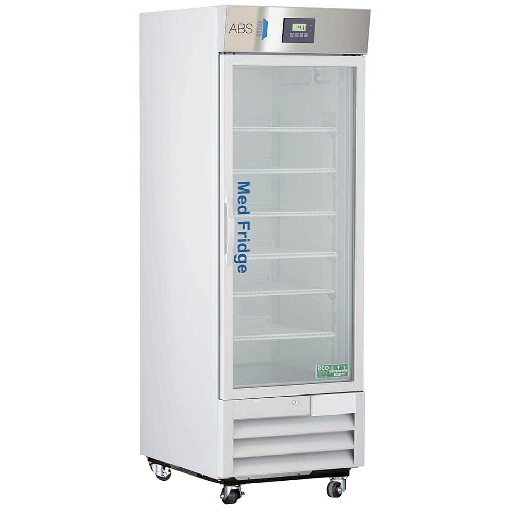 American BioTech Supply - Laboratory Refrigerators and Freezers; Type: Pharmacy/Vaccine Refrigerator ; Volume Capacity: 23 Cu. Ft. ; Minimum Temperature (C): 2.00 ; Maximum Temperature (C): 8.00 ; Width (Inch): 26-7/8 ; Depth (Inch): 34-3/4 - Exact Tool & Supply